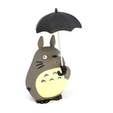 Miniature Figurines – Totoro with Umbrella, from Hayao Miyazaki movie, My Neighbor Totoro by Studio Ghibli