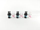 Miniature Figurines, set of 12 Bunnies