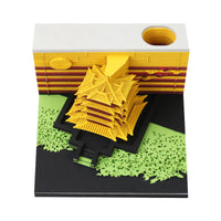 3D Art Memo Pad – Yellow Crane Tower