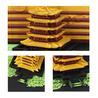 3D Art Memo Pad – Yellow Crane Tower
