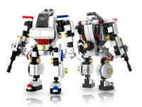 Set of 2 Kits - Mecha Frame 5013 Riot Police and 5014 Engineer T2