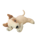 Organic Cotton Bull Terrier DIY Kit with Stuffing Organic Cotton and English Instructions