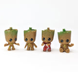 Miniature Figurines, set of 4 tree monsters
