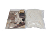 Organic Cotton Giraffe DIY Kit with Stuffing Organic Cotton and English Instructions