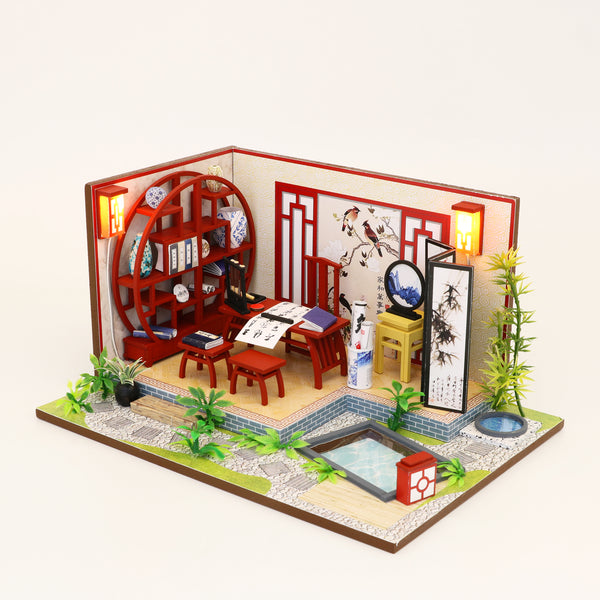 DIY Miniature Dollhouse Kit  Music Studio Room 
