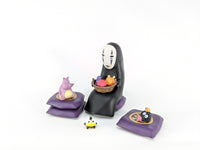 Miniature Figurines Set of 12 pieces - Noface Set, character from Hayao Miyazaki movie, Spirited Away by Studio Ghibli