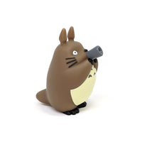 Miniature Figurines – Totoro playing Flute, from Hayao Miyazaki movie, My Neighbor Totoro by Studio Ghibli