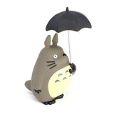 Miniature Figurines – Totoro with Umbrella, from Hayao Miyazaki movie, My Neighbor Totoro by Studio Ghibli