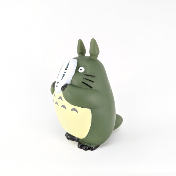 Miniature Figurines – Totoro with NoFace's Mask, from Hayao Miyazaki m –  Cool Beans Boutique