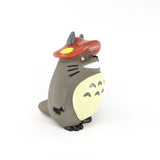 Miniature Figurines – Totoro with Mushroom Hood, from Hayao Miyazaki movie, My Neighbor Totoro by Studio Ghibli